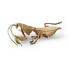 2Pcs Funny Plastic Locust Animal Model Vivid Cartoon Locust Statue Early Educational Animal