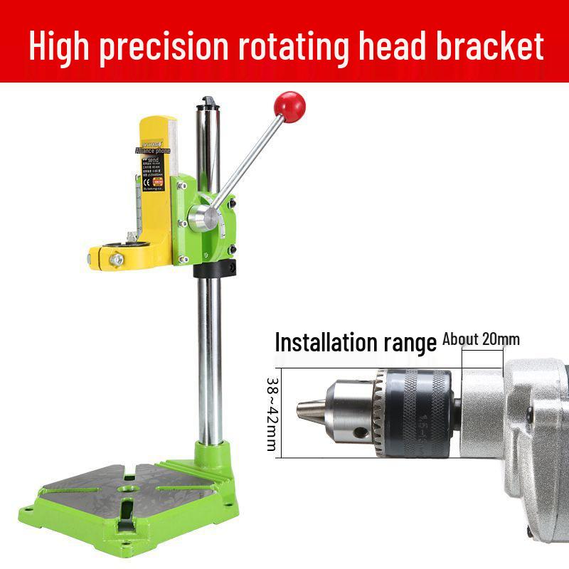 Multi-Function Electric Drill to Bench Drill Universal Bracket for Home Use