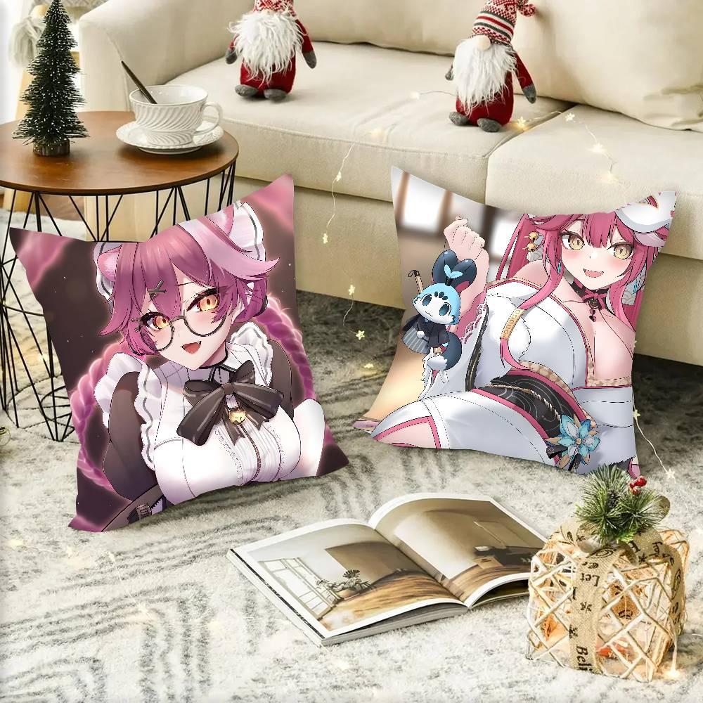 Raora Panthera Anime Pillow Case Square Pillow Bedroom Sofa Leisure Comfort Cushion Car Home Decoration
