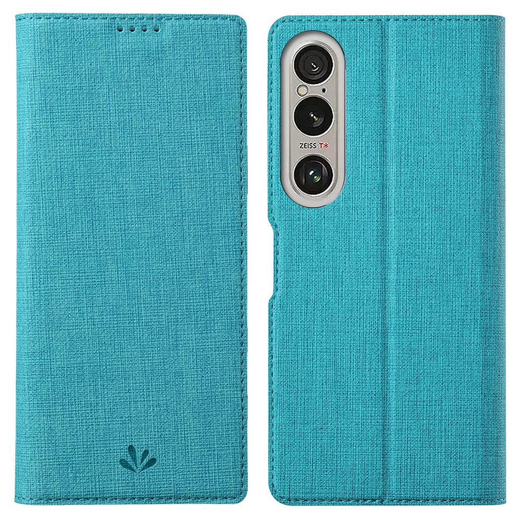 VILI DMX Series For Sony Xperia 1 VI Case with Card Holder Leather Phone Cover