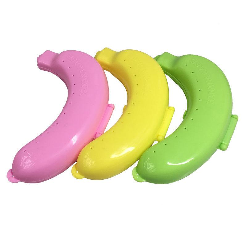 Banana Storage Box for Outdoor Travel Cute Case Protector Container Trip Lunch Fruit Storage Holder