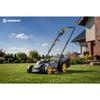 Light Electric Lawn Mower, Powerful With Adjustment, Humberg