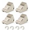 Door Handle Paddle Gear For Tesla Model S 2012-2019 1042845-00-B Replace | 4PCS
