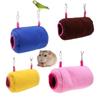 Tunnel Hanging Cage Hammock Hanging Cage Bed Swing Cozy Nest House for Birds Parrot Hamster