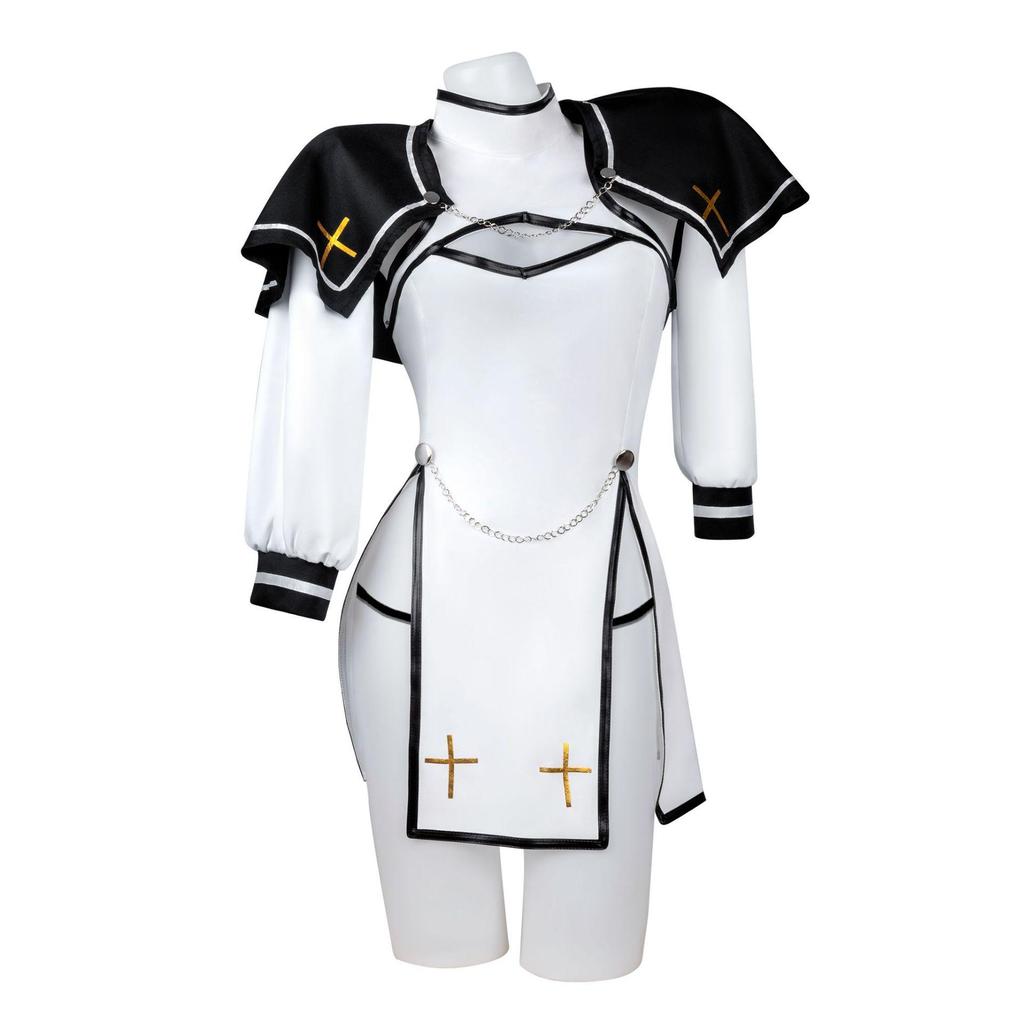 Dames cosplay kostuums, anime kostuums, non en priester cosplay sets, Halloween cosplay feesten, en anime tentoonstellingskostuums