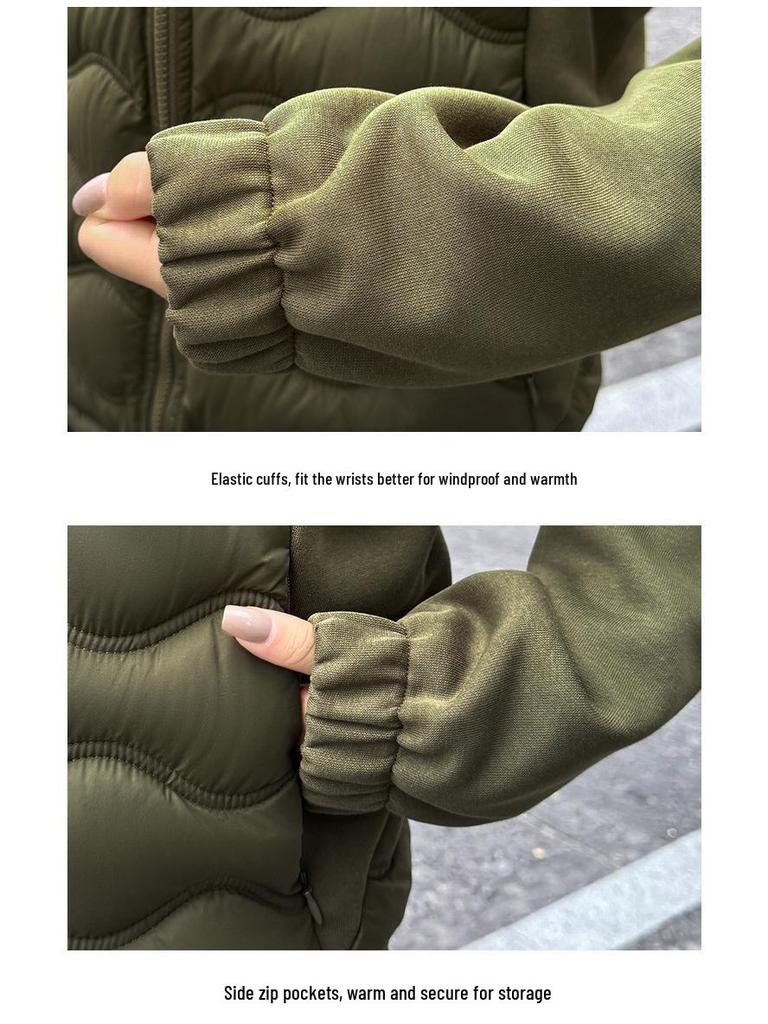 2025 Design Women's Lightweight Hooded Cotton-Padded Jacket