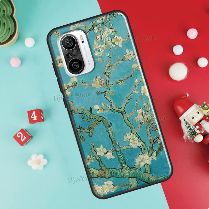 Van Gogh Starry Night Case For Xiaomi 11T 12T Pro 12X 12 13 Lite Cover For POCO X5 X3 X4 F5 Pro F3 F4 GT M5s C40