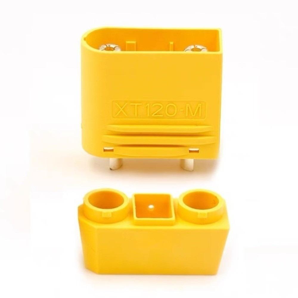 60A High Current LI Battery Connector Gold-Plated Solder Wire Connector RC Accessories