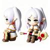 Anime Frieren Beyond Journey'S End Figure Anime Elf Frieren Pvc Statue Collectible Doll Ornament Toy Gift  In Stock