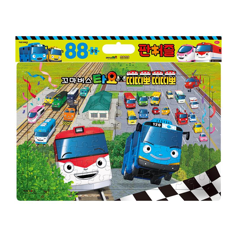 

[pororomall] Tayo & Titipo 88-Piece Educational Board Puzzle