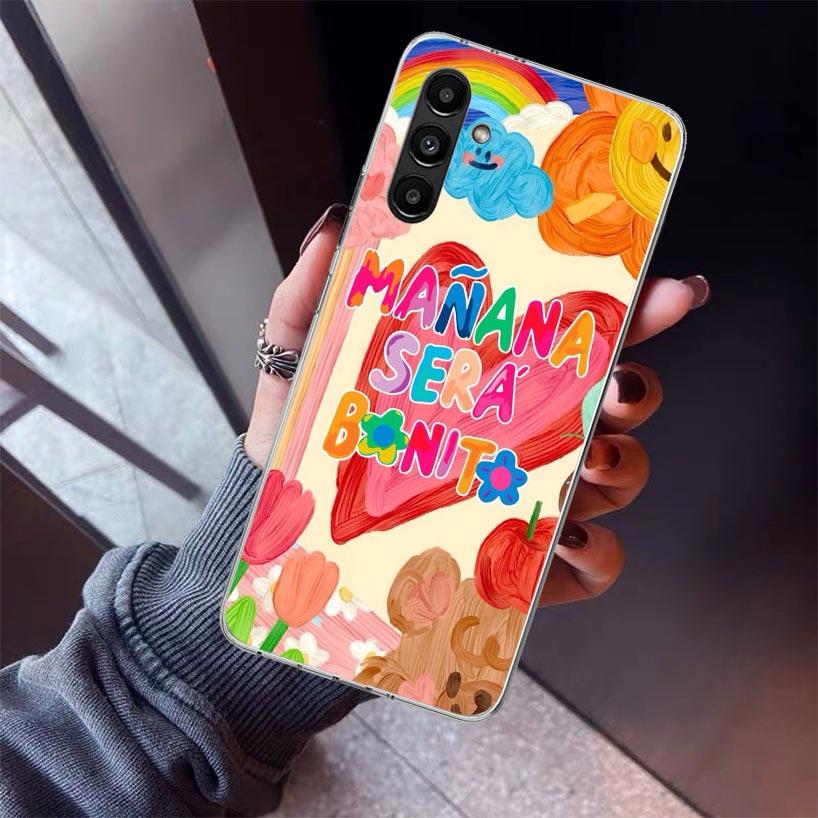 

Karolg M-Manana Sera B-Bonito Phone Case For Samsung Galaxy A17 A57 A37 A16 A26 A36 A56 A15 A25 A35 A55 A14 A13 A54 A53 A34 A24 Samsung A36