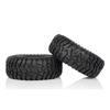 4Pcs 1.9 Inch Rubber Rock Crawler Tires 114mm Tyre for 1/10 RC Car Axial SCX10 90046 TRX4 Capra Redcat Gen8 YIKONG WRAITH RR10