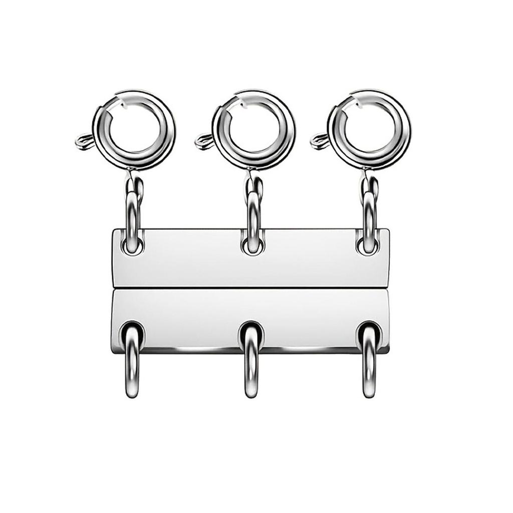 Layered Necklace Magnetic Buckle with Lobster Clasp | Multi-hole Stacking Finishing Accessory