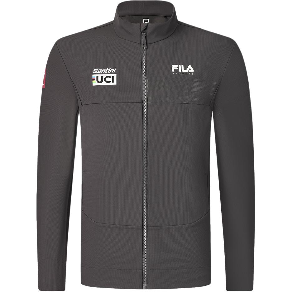 

New FILA Jackets Coats Men s Dark Brown A11M448501F-DY 175/96A/L