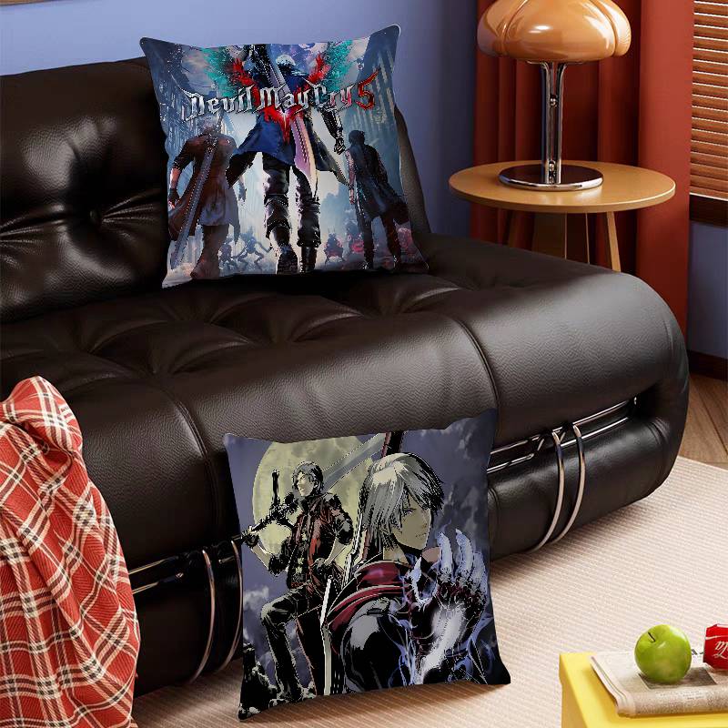 GAME THE D-DevilS May Cry Pillow Case Removable Washable Cushion Cover – All-Season Soft Linen