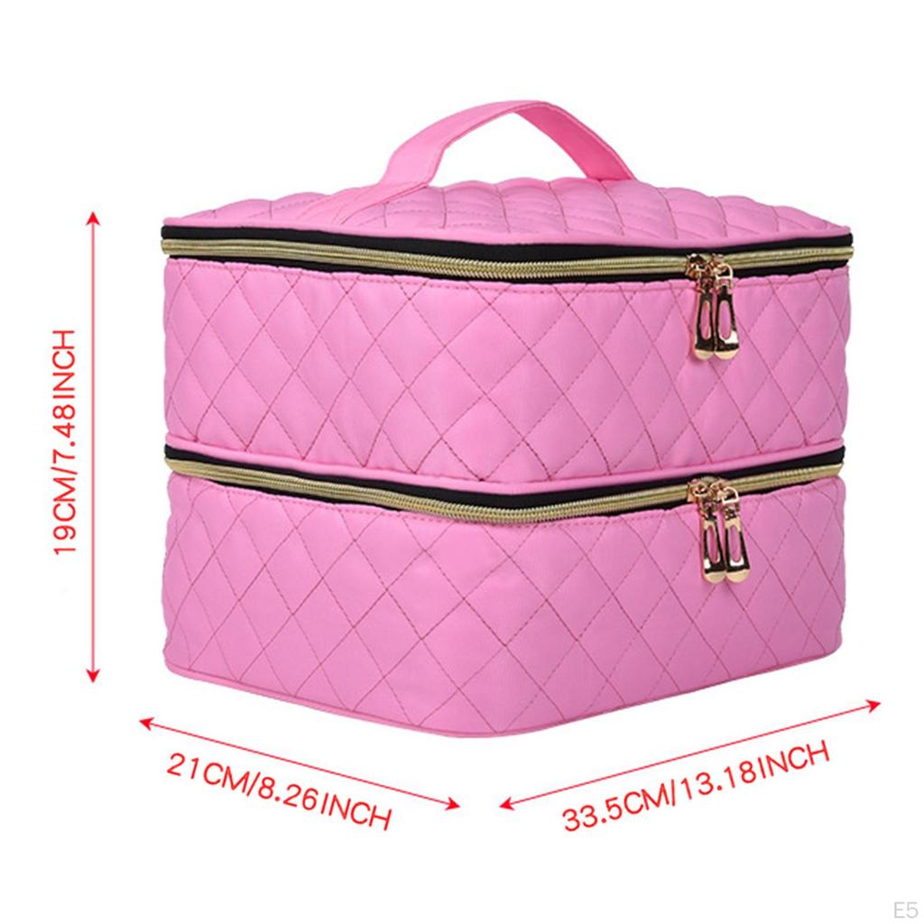 Layer Nagellack Aufbewahrungsbeutel Tragbarer Kosmetik-Organizer