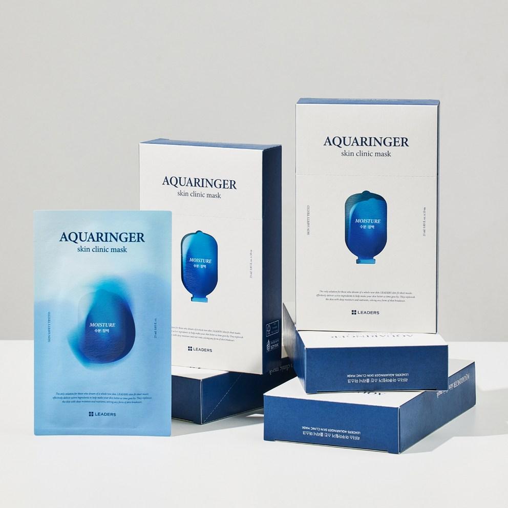 Leaders Aquaringer Skin Clinic Mask 25ml, 10 Sheets, 1 Pack