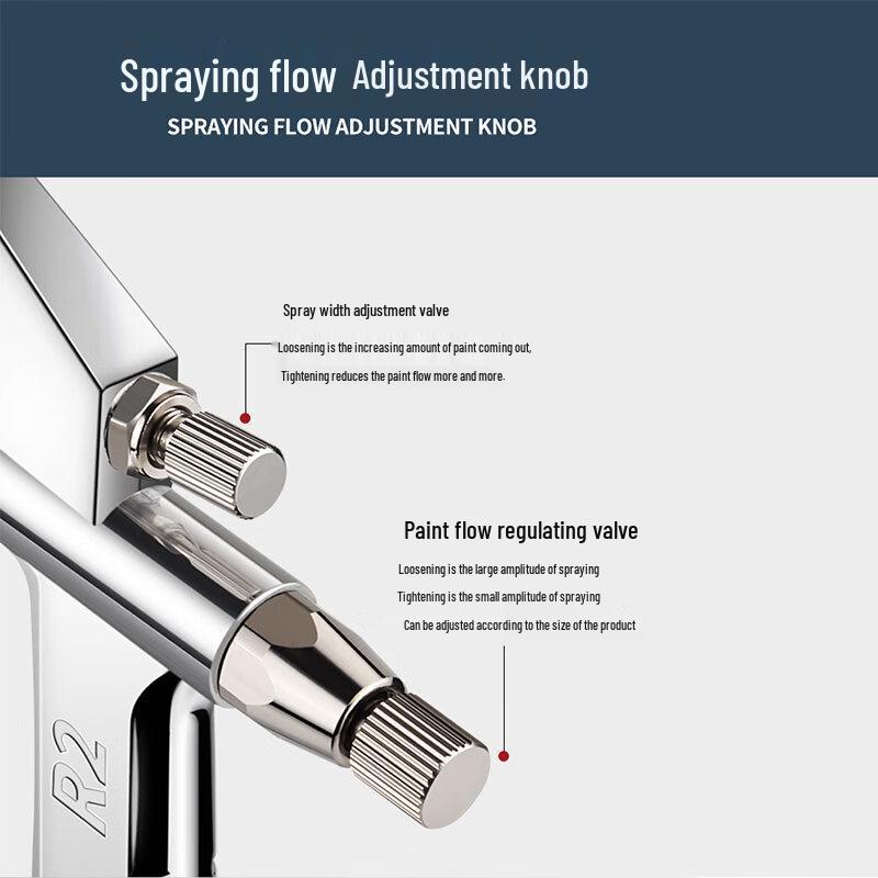RUIYI R2 Mini Pneumatic Paint Spray Gun CN plug (adapter included)