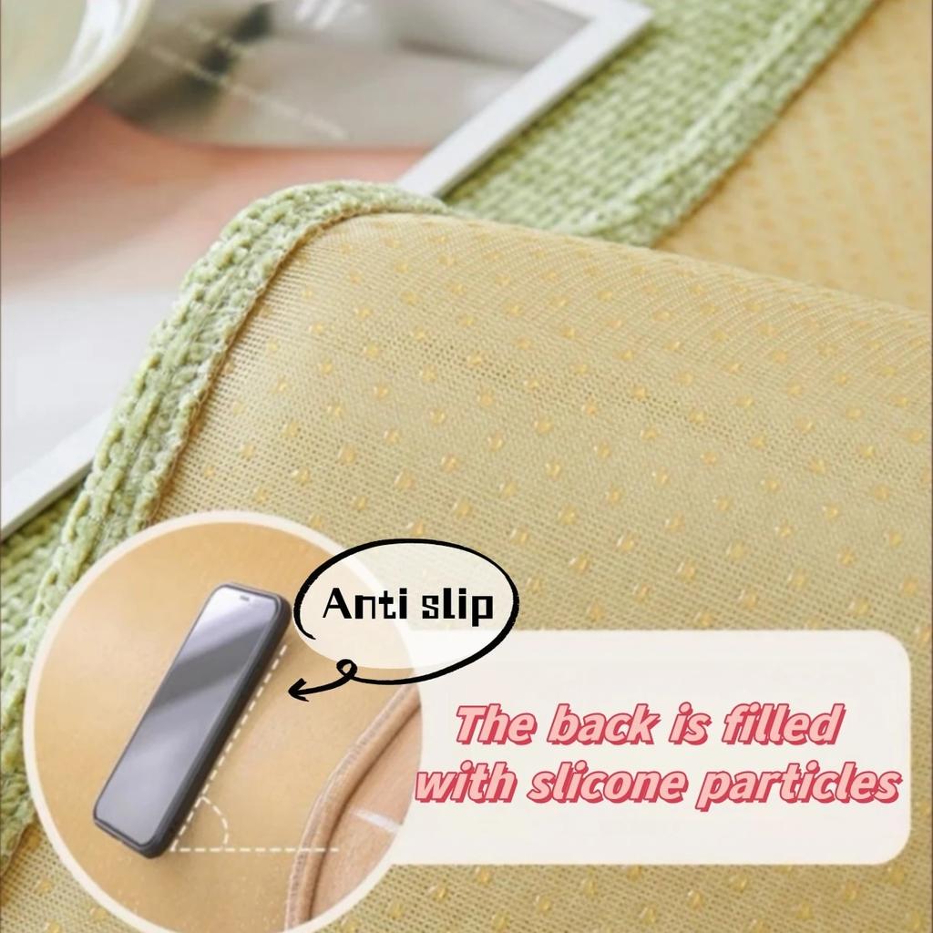 Luxury Chenille Sofa Covers Anti-slip Sofa Protectors for 1/2/3/4 Seaters Sofa Towel Slipcover Sofa Blanket Pets Kid Mat