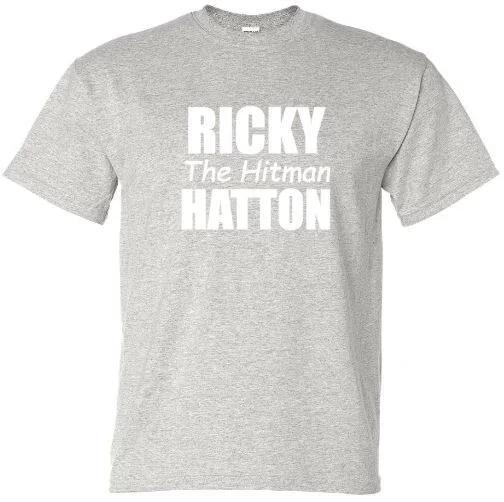 Ricky Hatton T Shirt Hitman British Boxing Legend UK Warrior Tee RIP Hitman M