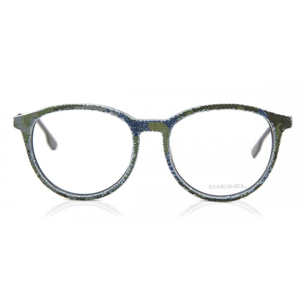 

Diesel Dl5117 098 Unisex Eyeglasses Blue Jeans Black/52-17-145