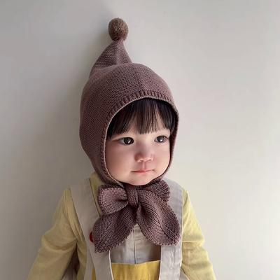 Kindermütze, einfarbig, für Jungen und Mädchen, Strickmütze