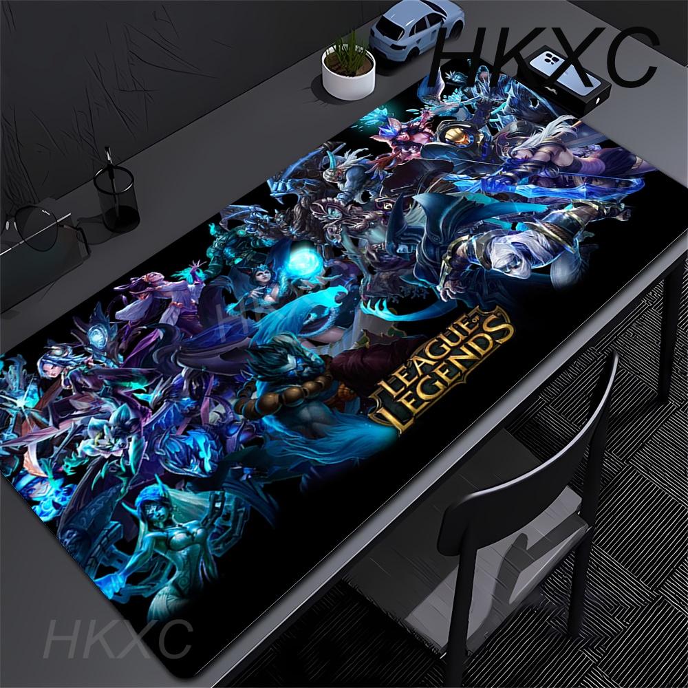 XXL Game Carpet Mousepad Lol Deskmat League of Legends Gaming Accessories HD Print Mouse Pad NonSlip Rubber Gamer Mouse Mat