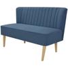 Day and Night - Day and Night Blue Fabric Sofa 117x55.5x77 Cm