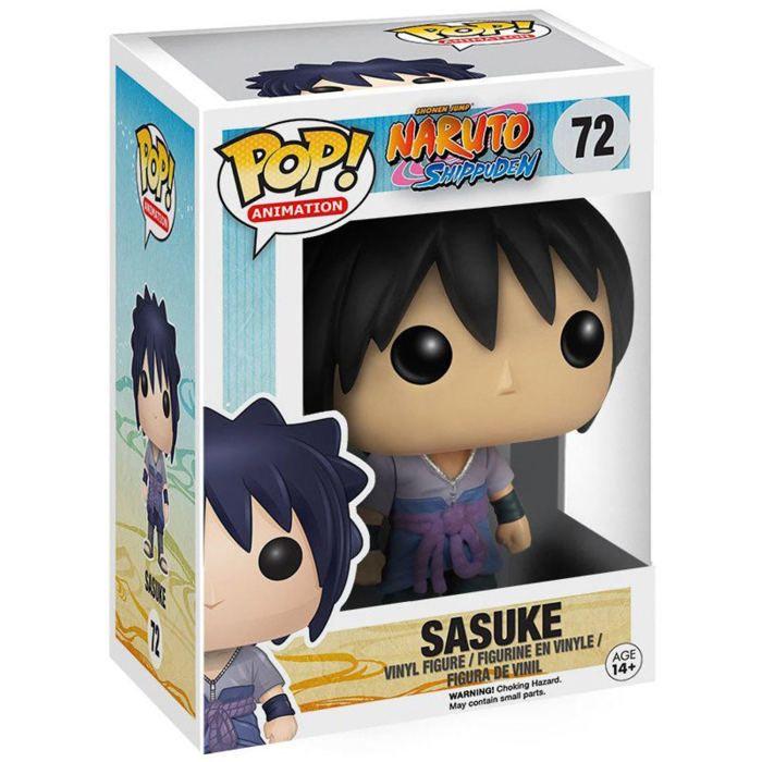 Figurine - Funko - Naruto - Sasuke - 9,5 cm - Sous licence officielle - Mixte