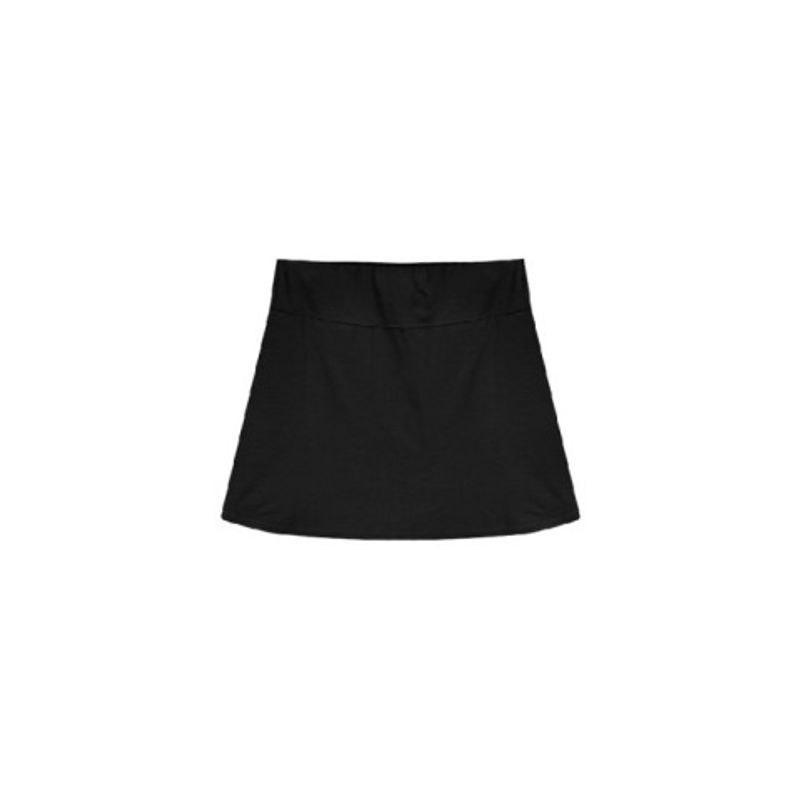 

Спортивное короткое платье Юбка для бега из двух частей Летнее женское быстросохнущее с эффектом утяжки Дышащая юбка-брюки для тенниса и йоги Black L