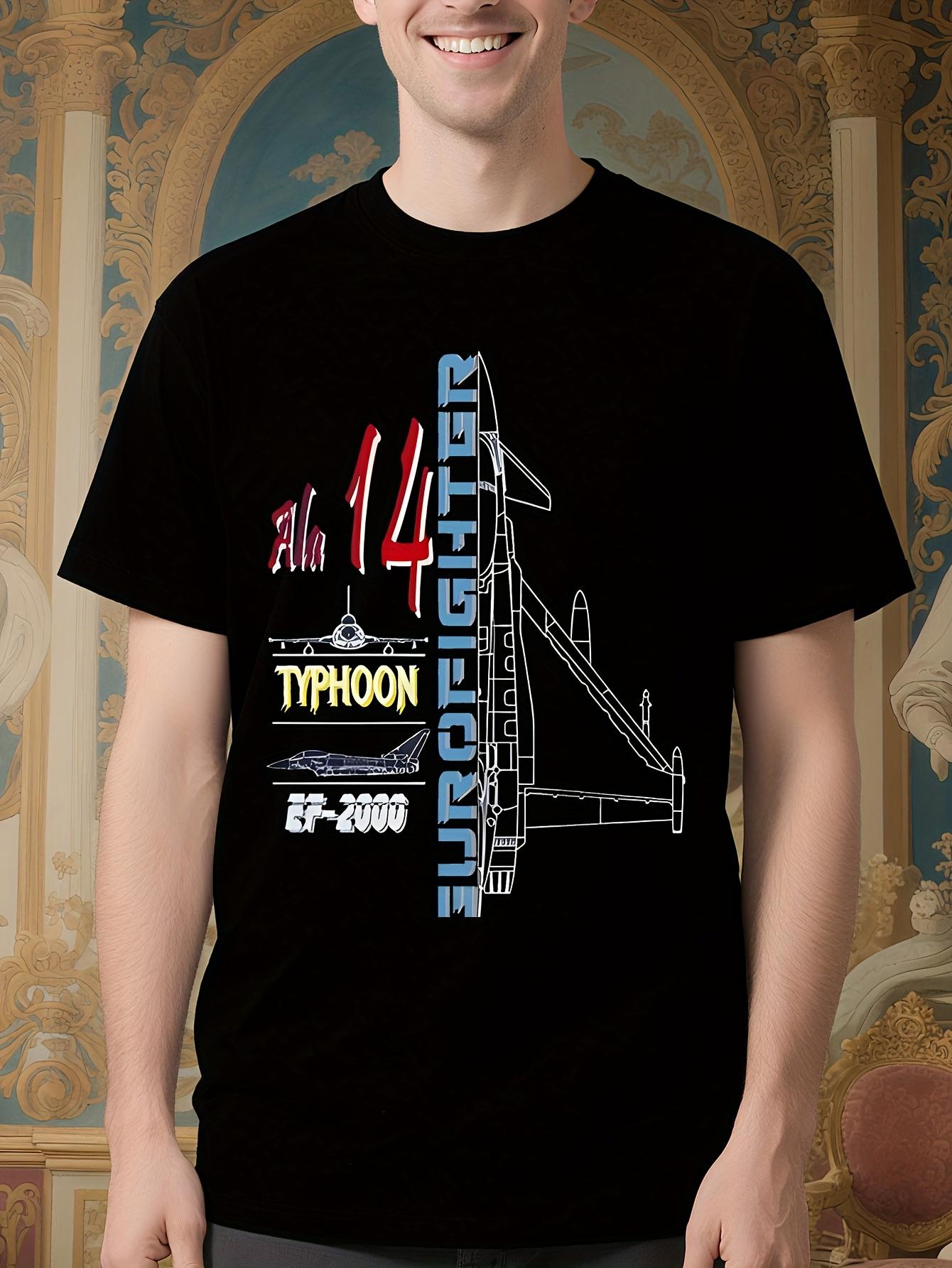 Ala 14 Eurofighter Typhoon Tshirt - Military Aviation Gra... XXXXL