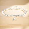 Broken Silver Bamboo Bracelet Women's Section High Rise Simple Versatile Light Luxury Bracelet