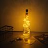 Copper Wire LED Cork Lights - Battery-Powered Fairy Lights for Creative Bedroom or Wine Bottle Decoration