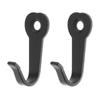 Wrought Iron Heart Wall Hook Metal Hanging Hook Organization Rack Supplies for Umbrellas Keys Keychain Hat Storage