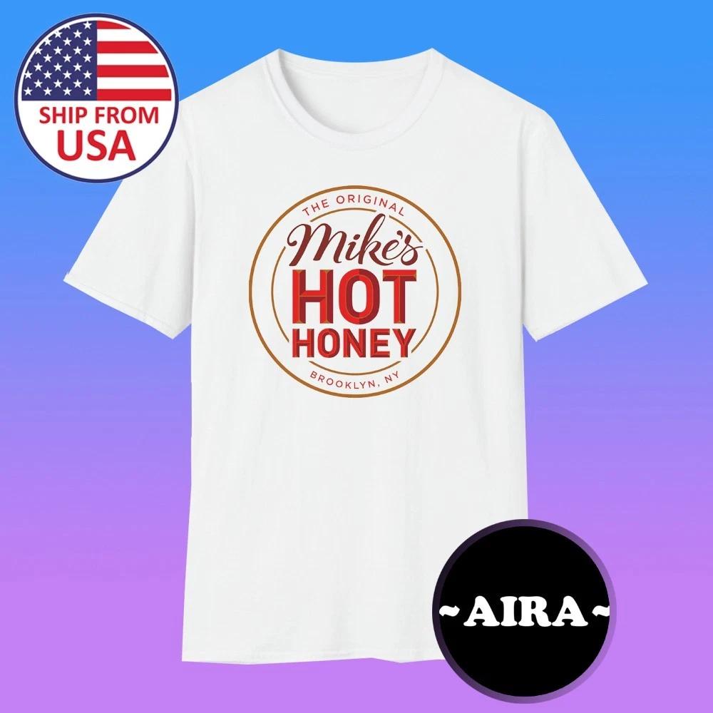 Mike s Hot Honey Men s White Size S-5XL M