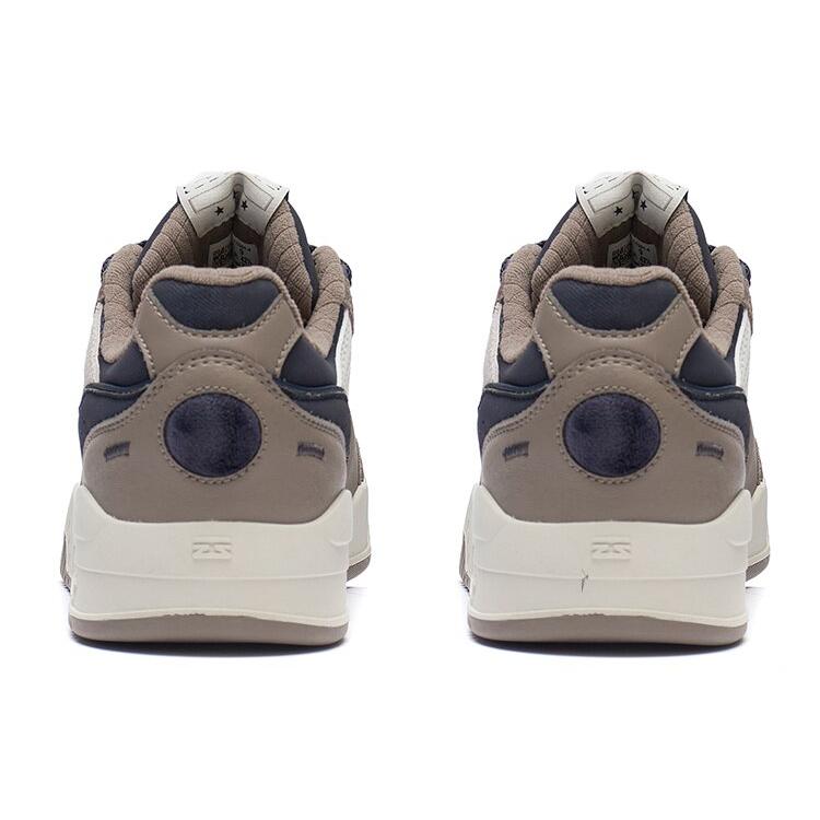 New LiNing Yuebai Slip Resistant, Abrasion Resistant, Lightweight Low Top Skateboard Shoes Men's Brown AGCS251-4