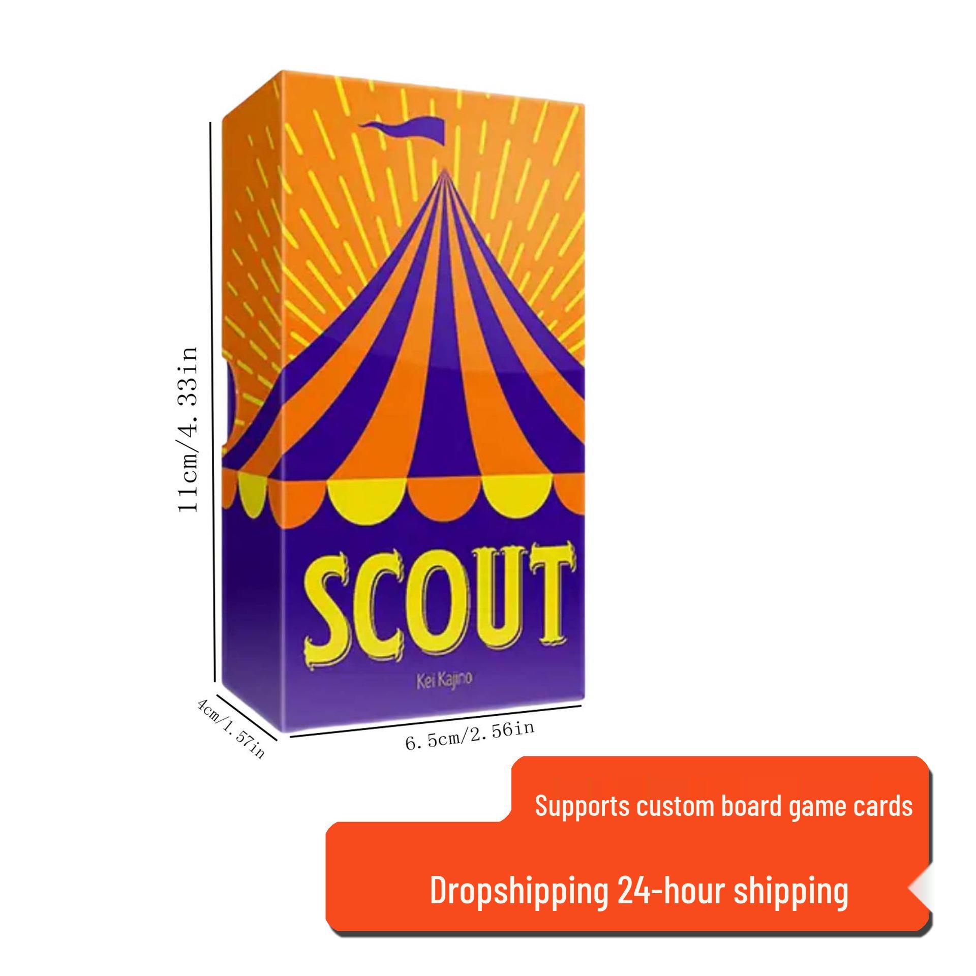 Circus Star Scout English Edition Multiplayer Board Game: Fun Poker & Punishment Cards Party Game None