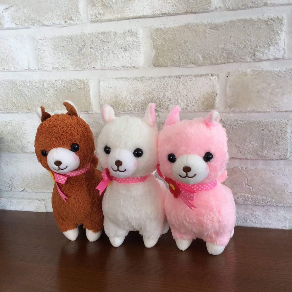 Cute Sales Alpaca Plush Toy, Medium, Brown, F0201