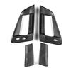 Real Carbon Fiber Exterior Door Handle Cover For 09-21 Nissan 370Z Z34 RHD Only