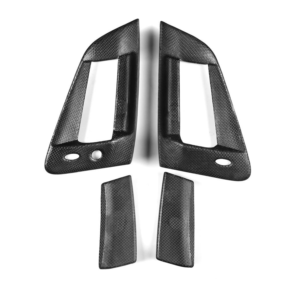 Real Carbon Fiber Exterior Door Handle Cover For 09-21 Nissan 370Z Z34 RHD Only