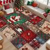 Christmas Tree  Area Rugs Christmas Xma Snowflake Modern Carpet Bedroom Rugs Dining Living Room  Area Washable Entryway Holiday