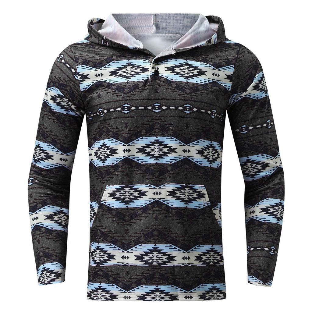 Men's Casual Hoodie Long Sleeve Sweatshirt Jacket Jacket Sweater Top