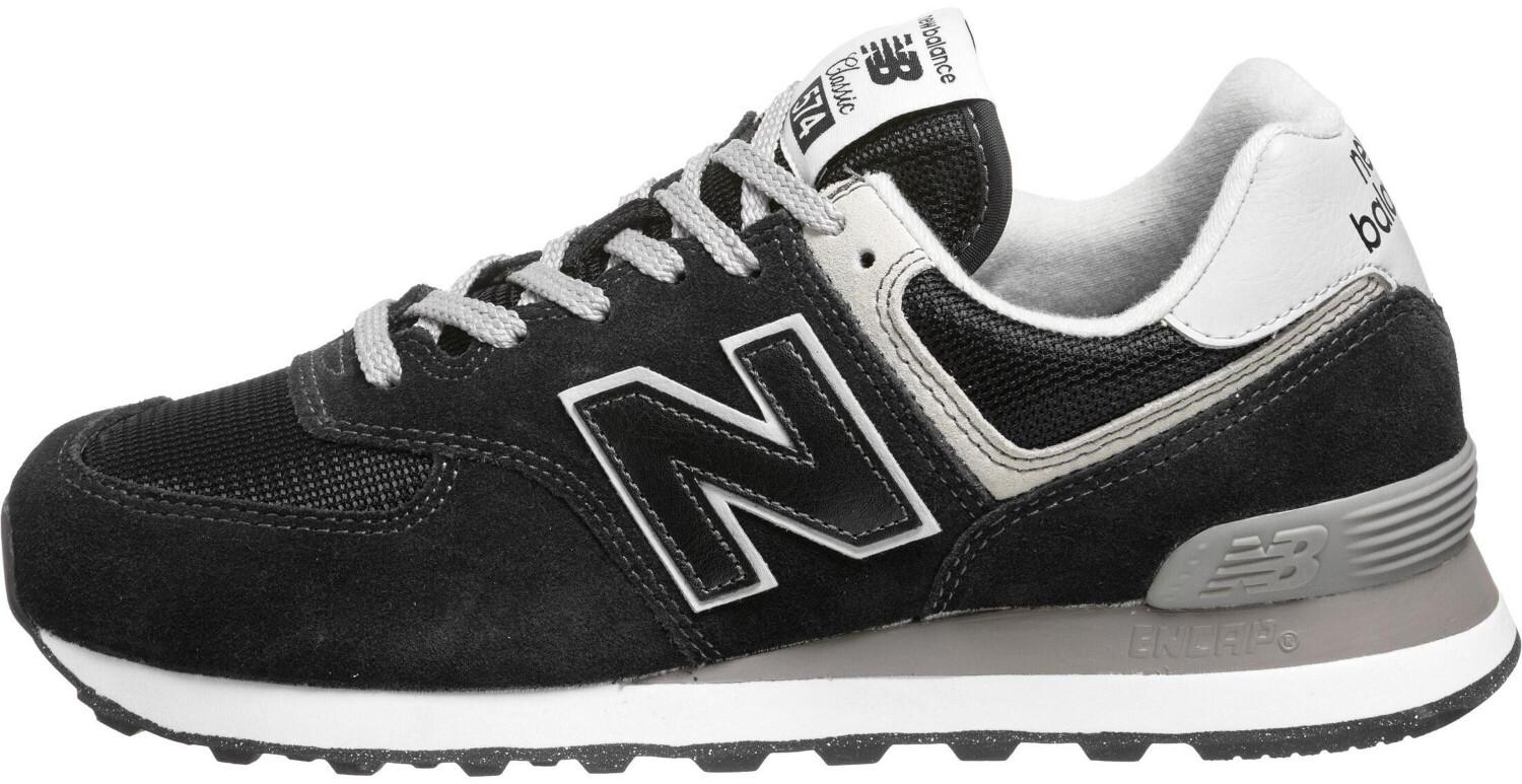 

Кроссовки New Balance 574 Core черный с белым 36