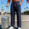 Mens Casual Sports Pants With Noniron Fabric For Daily Wear And Active Lifestyle