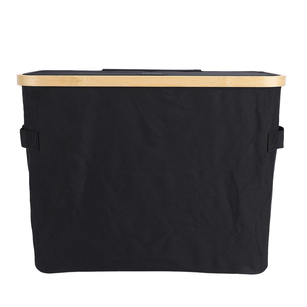 Toilet Paper Storage Basket Roll Paper Organizer Foldable Toilet Paper Holder with Lid for Bathroom