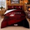 Flamengo Pattern Bedding 3Pcs Set Bed Sheet And Pillowcases For Indoor Bedroom