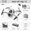 S1S Fırçasız İHA 4k Profesyonel 8K HD Kamera Engellerden Kaçınma Hava Fotoğrafçılığı Katlanabilir Quadcopter RC İHA