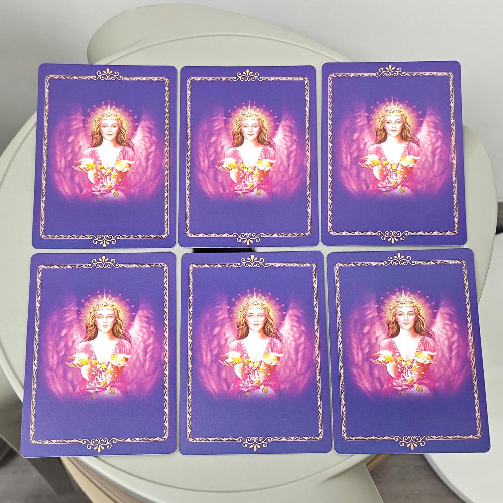 Daily Guidance From Your Angels Oracle Deck Spanish Edition 44 Pcs Cards 10.4*7.3cm