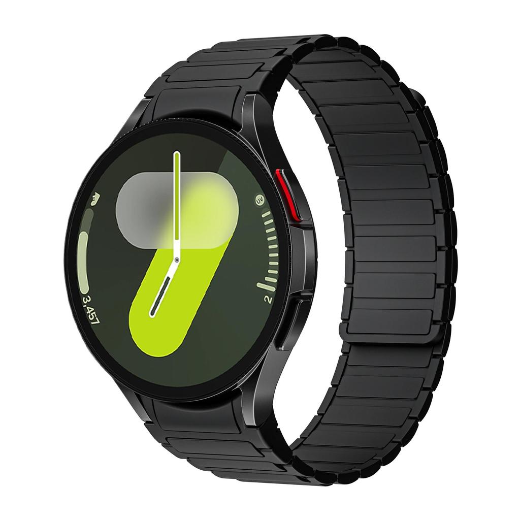 No Gaps 20mm Silicone Magnetic Band For Samsung Watch Galaxy 7 Classic 43mm 47mm 42 46mm 6 5 4 44 40mm Strap 5Pro 45mm Bracelet