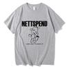 T-shirt Crisi della Giovinezza Netttspend 2026 Moda Abbigliamento Uomo e Donna Capo in Cotone Top Grafico T-shirt di Alta Qualità